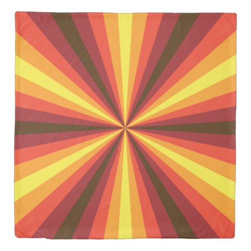 Fall Illusion Duvet Cover