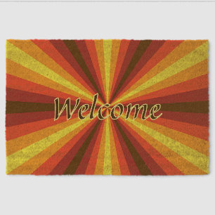 Fall Illusion Fiber Doormat