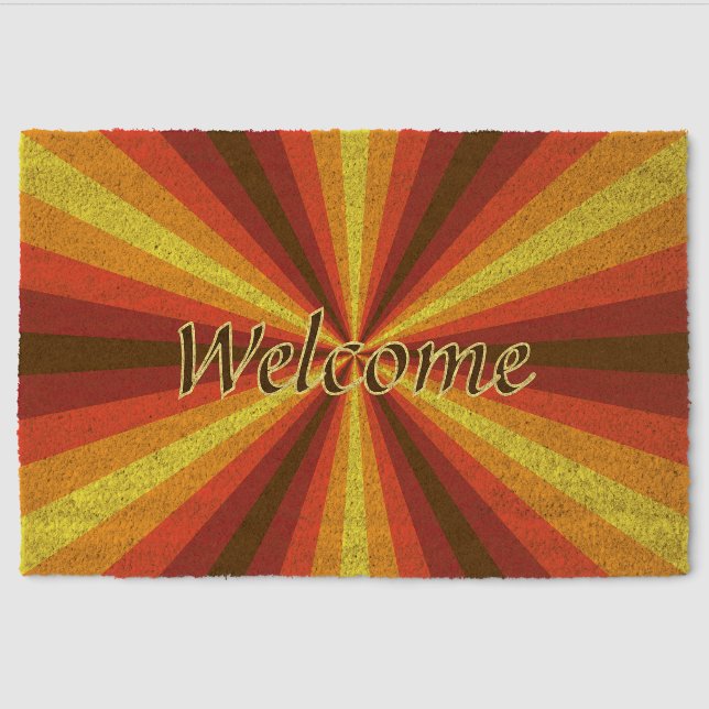 Fall Illusion Fiber Doormat (Front)