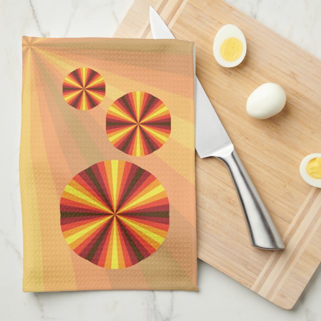 Fall Illusion Hand Towel (Quarter Fold)