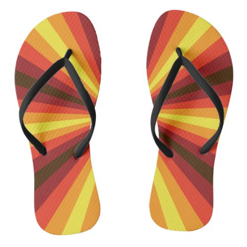 Fall Illusion Illusion Flip Flops