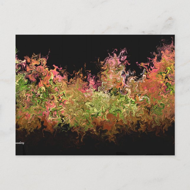 Fall Impressions Postcard (Front)