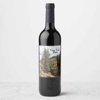 Fall in Aspen Wine Label