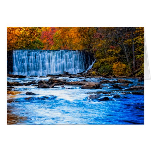 Fall In Beautiful Roswell Georgia Cards (Front Horizontal)