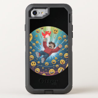 Fall in bubble  OtterBox defender iPhone SE/8/7 case