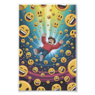 Fall in bubble photo print