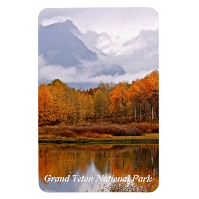 FALL IN GRAND TETON NATIONAL PARK MAGNET (Vertical)