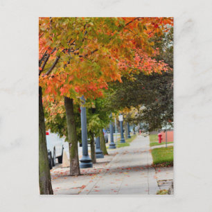Fall in Iowa Postcard