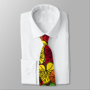 Fall in love - Autumn Leaves Neck Tie
