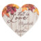 Fall in Love Autumn Leaves Rustic Wood Wedding