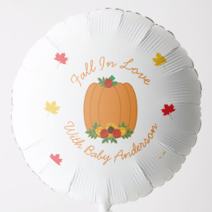 Fall In Love Baby Shower Balloon