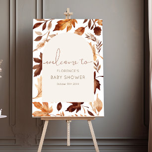 Fall In Love Baby Shower Party Foam Board