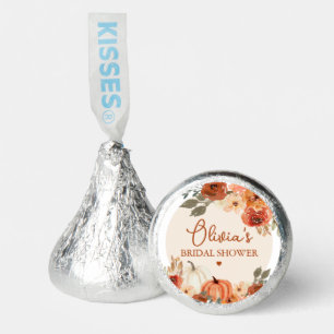 Fall in Love Boho Terracotta Pumpkin Bridal Shower Hershey®'s Kisses®