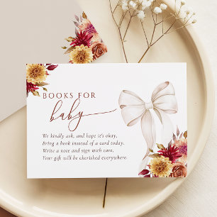 Fall in Love Books for Baby Card