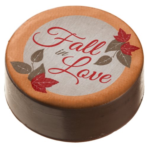 Fall in Love Bridal or Wedding Chocolate Covered Oreo