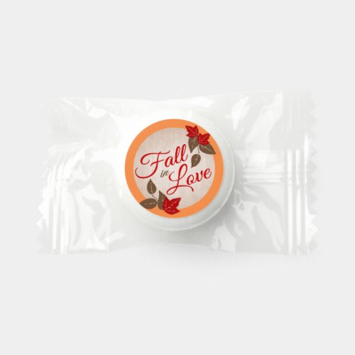 Fall in Love Bridal or Wedding Life Saver Mints