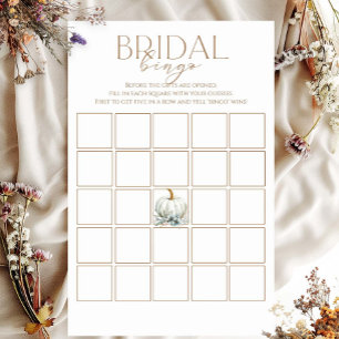 Fall In Love Bridal Shower Bingo Game