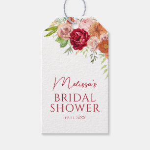 Fall in Love Bridal Shower Favor  Gift Tags