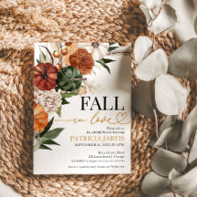 Fall In Love Bridal Shower