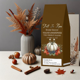 Fall In Love Bridal Shower The Perfect Blend Roasted Coffee