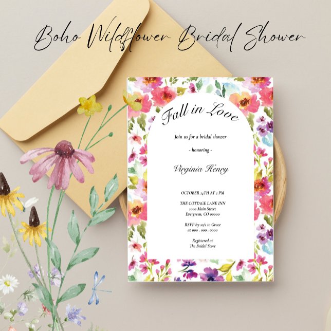 fall in love bridal shower,white pumpkin burnt ora invitation (Creator Uploaded)