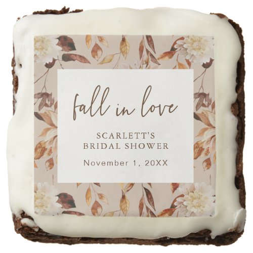 Fall In Love Brownie