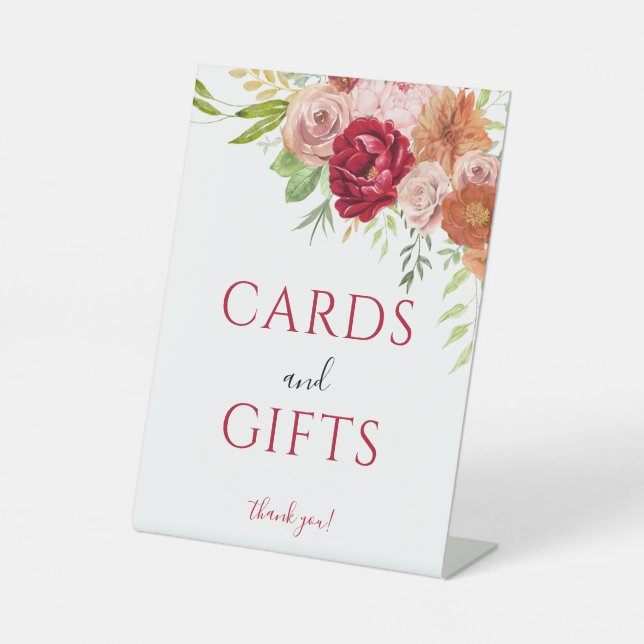 Fall in Love Cards & Gifts sign (Front)