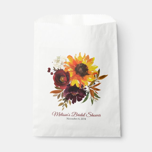 Fall in Love Favor Bag (Front)