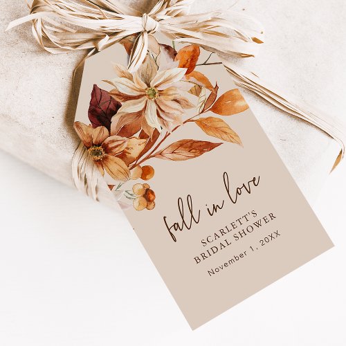 Fall In Love Gift Tags