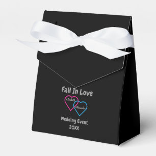 Fall In Love Hearts Favor Boxes
