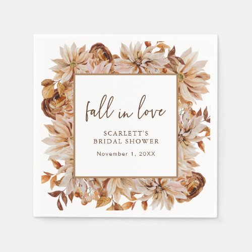 Fall In Love Napkins