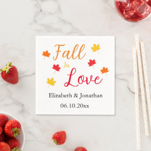 Fall In Love Napkins