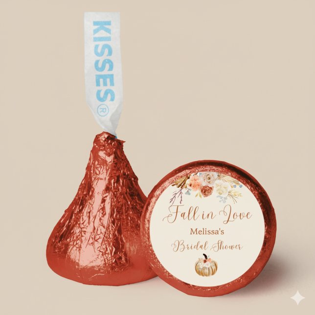 Fall In Love Rustic Hershey's Candy Favors (Creator Uploaded)