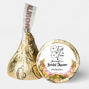 Fall in Love Script Bridal Shower  Hershey®'s Kisses®
