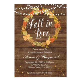 fall invitations
