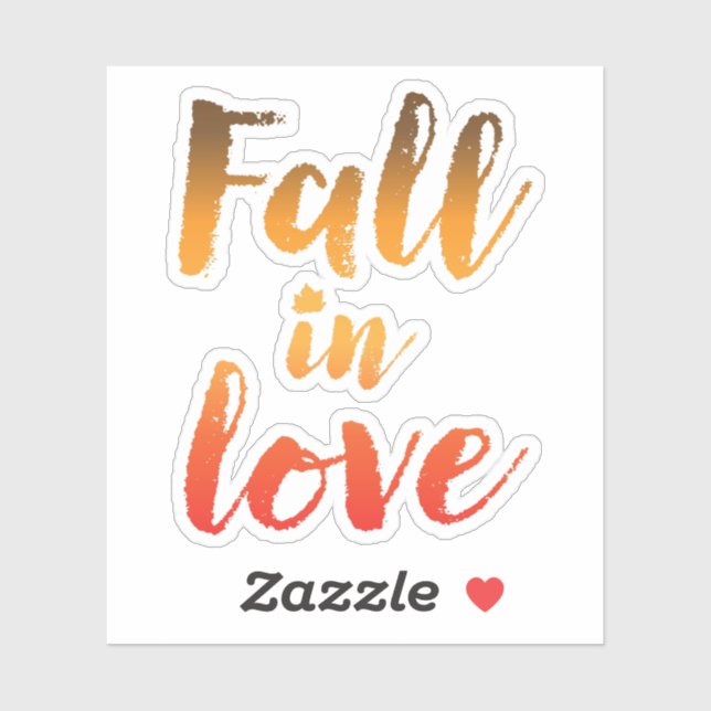 Fall in Love Sticker (Sheet)