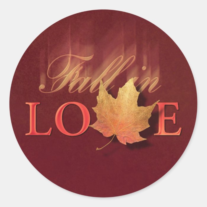 Fall in Love Sticker