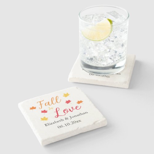 Fall In Love Stone Coaster