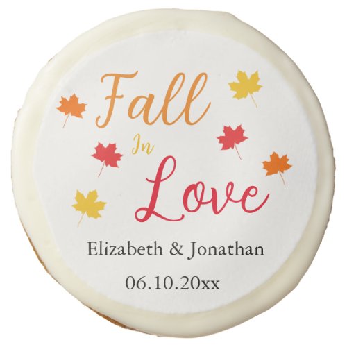 Fall In Love Sugar Cookie