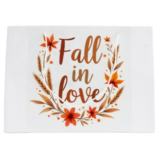 Fall In Love Wedding Gift Bag