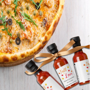 Fall In Love Wedding Hot Sauces