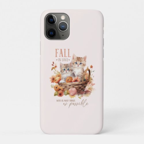 Fall In Love With As Many Things iPhone 11 Pro Case