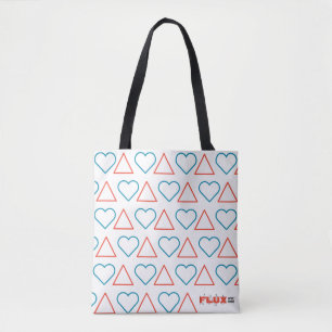 "Fall in Love With Change" All-Over Print Tote Bag