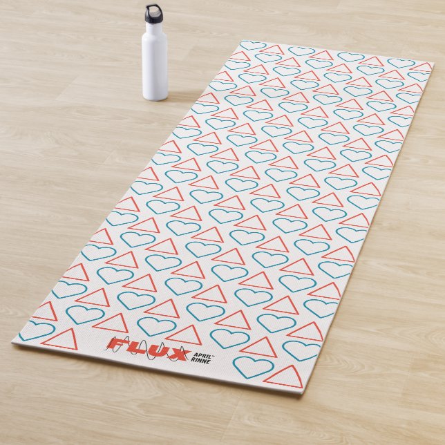 "Fall in Love with Change" Double-Sided Yoga Mat (In Situ)