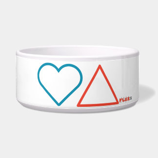 "Fall in Love With Change" Pet Bowl