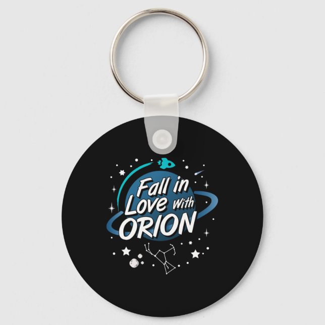 Fall In Love With Orion Constellation Astrology No Keychain (Front)