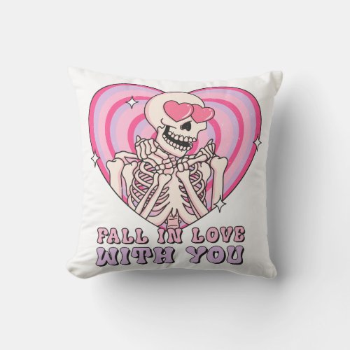 Fall In Love With You Throw Pillow