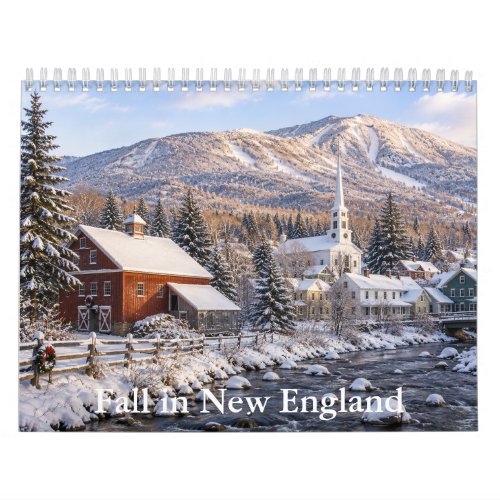 Fall In New England-USA Calendar