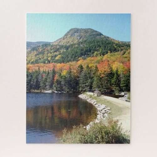 Fall In New Hampshire White Mountains Jigsaw Puzzle