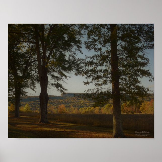 Fall in New Paltz NY Poster (Front)
